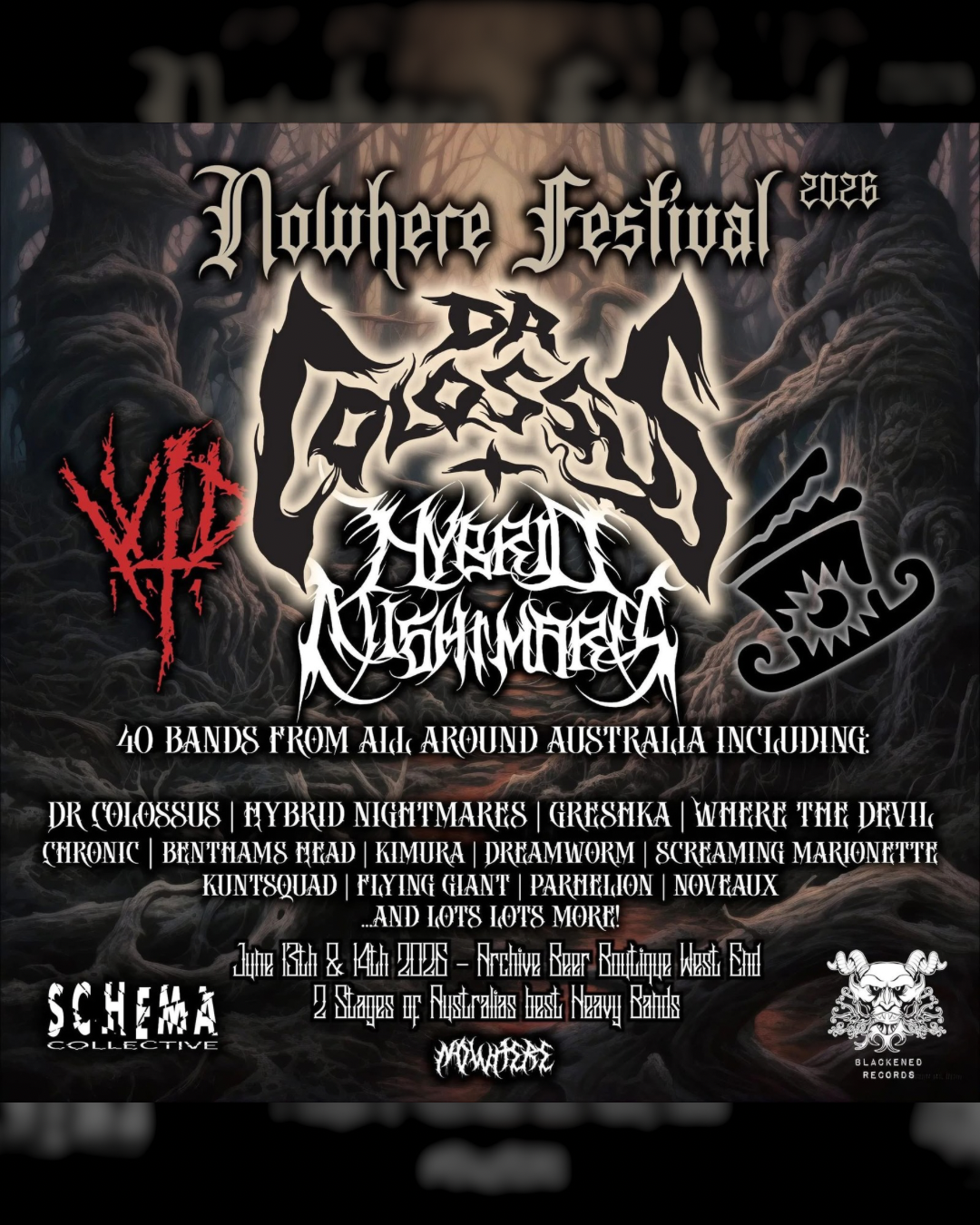 Nowhere Festival Poster